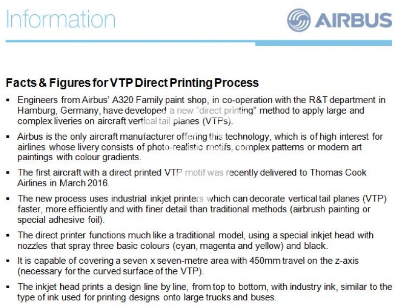 VTP Direct Printing Process