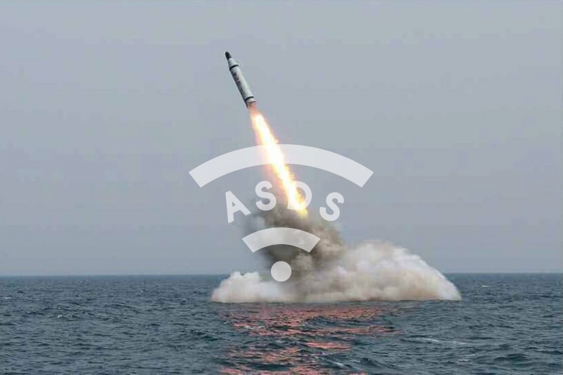 North Korea launches ballistic missile submarine