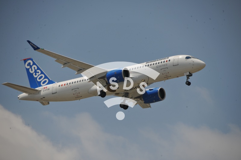 Bombardier C-Series at Paris Airshow 2015