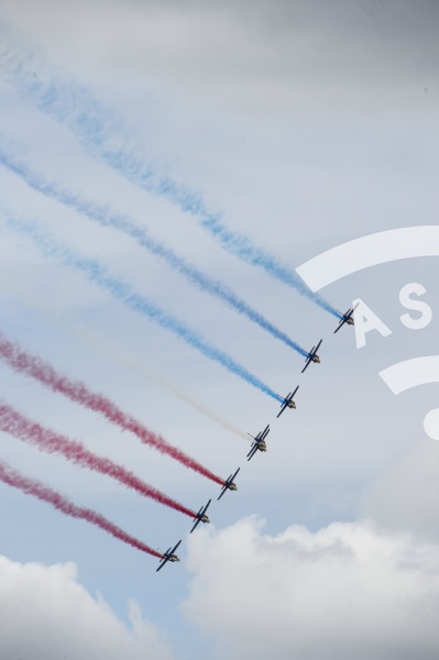 Patrouille de France at Paris Airshow 2015