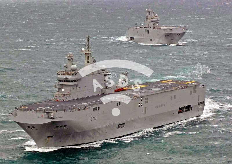 STX-DCNS Mistral-class warships
