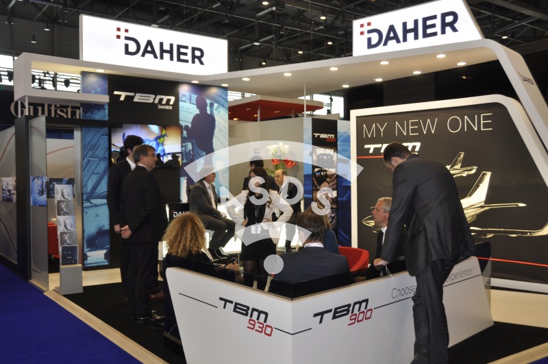 Daher stand at EBACE