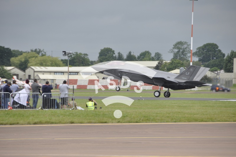 The F-35A makes its airshow debut at RIAT