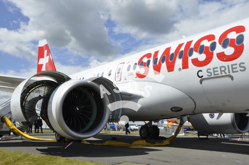 Bombardier C Series 100 for Swiss
