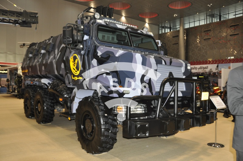 Qatari Higuard MRAP vehicle