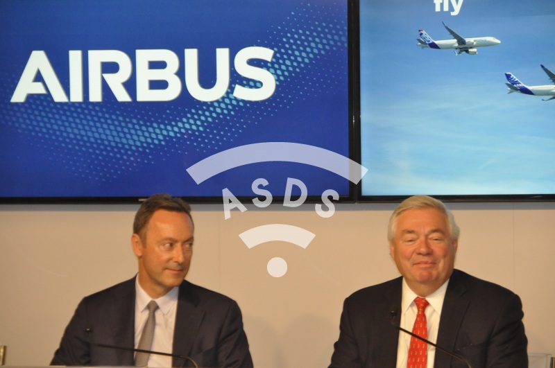 Airbus Press Conference at Paris Airshow