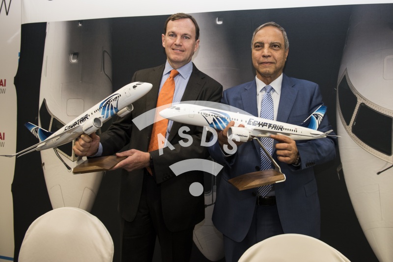 Fred Cromer, Bombardier, and Safwat Musallam, EgyptAir CS300 order