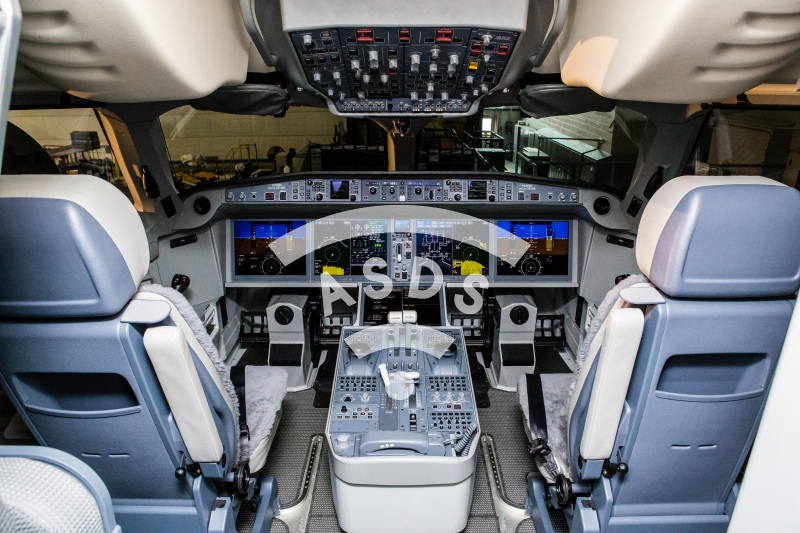 Bombardier Korean Air CS300 Cockpit