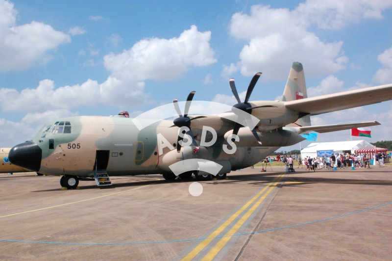 Oman Air Force Hercule C-130J at RIAT 2018