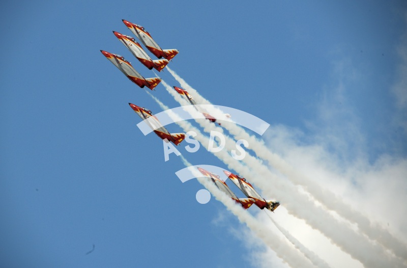 Spanish Aerobatic Team Aguila at RIAT 2018
