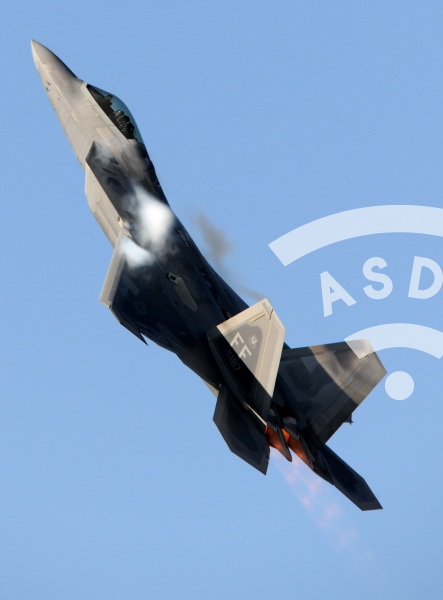 US Air Force F-22 Raptor at FIDAE 2018