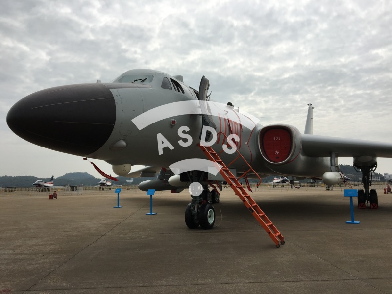 HK-6 of the PLAAF at Airshow China 2018 