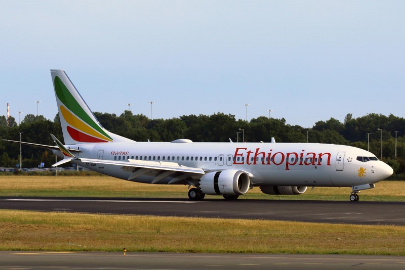 B 737 MAX-8 Ethiopian Airlines