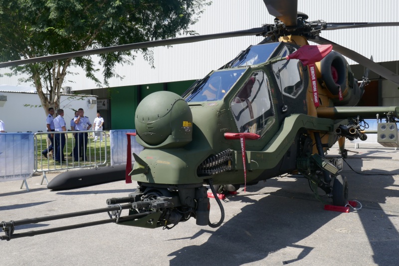 Turkish T129 ATAK helicopter