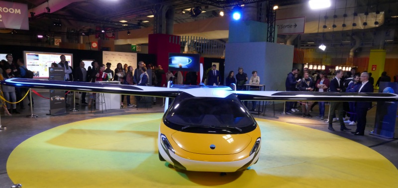 Aeromobil flying car at VIVATECH