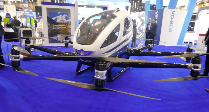 EHang autonomous air vehicle