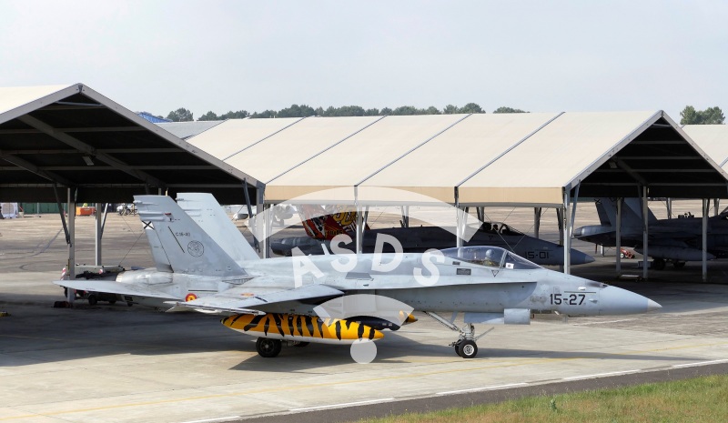 Spanish F-18A Hornet at Tiger Meet 2019