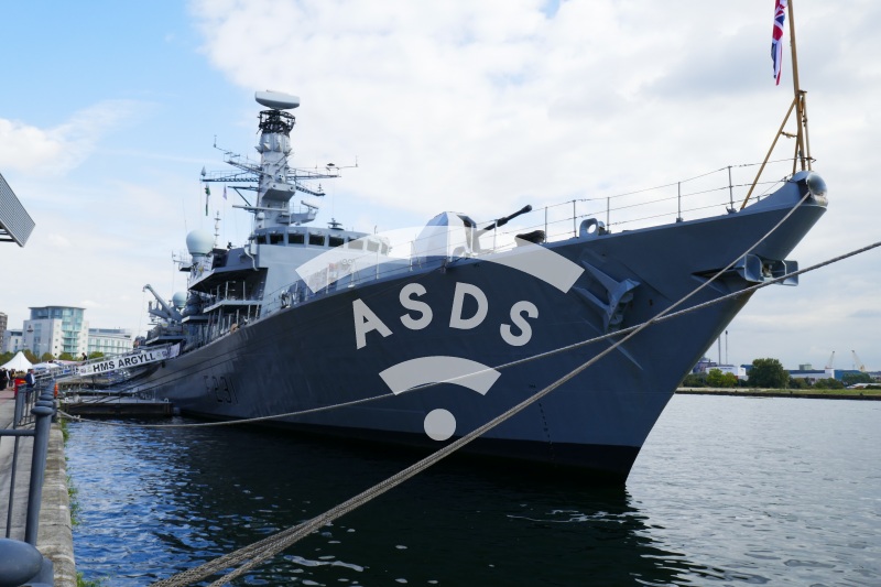 HMS Argyll at DSEI 2019