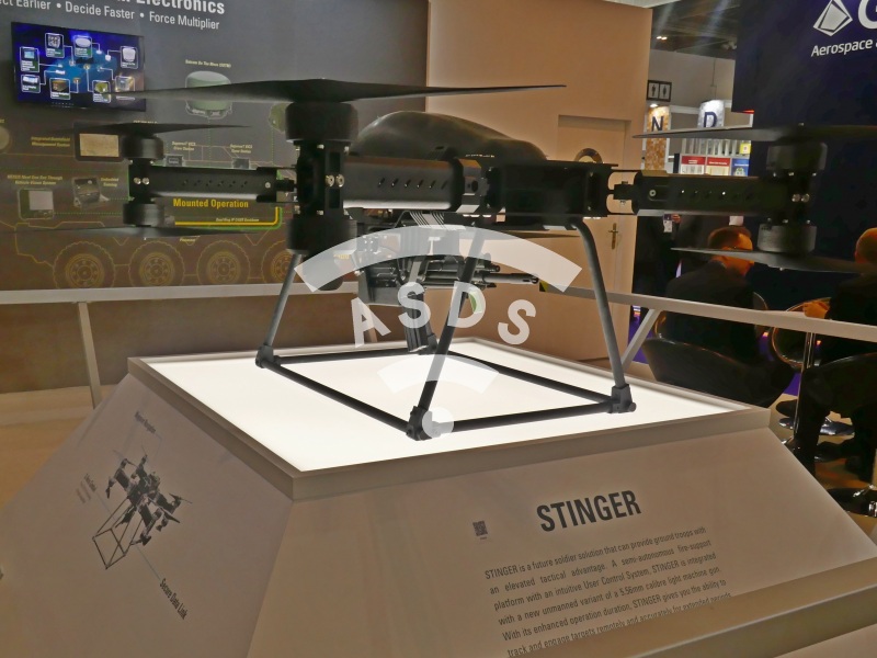 ST Engineering Stinger at DSEI 2019