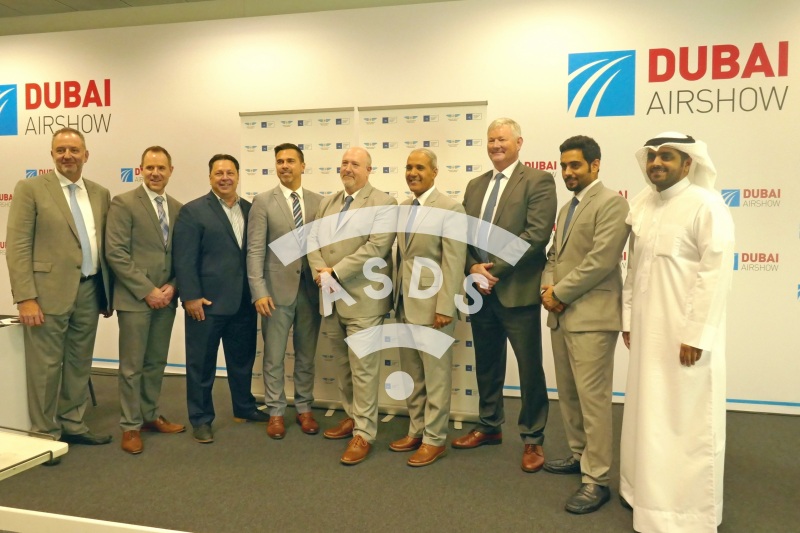 CAE and SNCA announcement at Dubai Airshow 2019