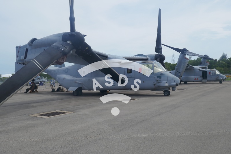 V-22 Osprey at Singapore Airshow