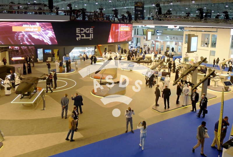 EDGE booth at Dubai Airshow 2021
