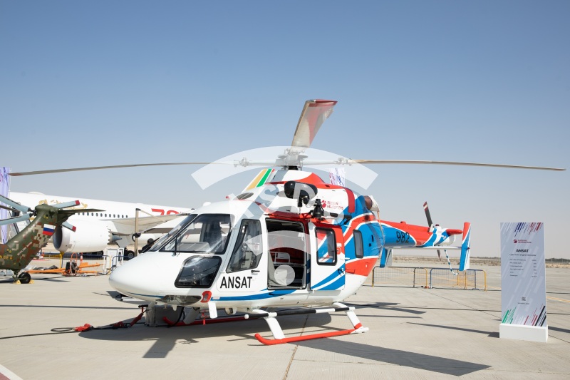 ANSAT helicopter at Dubai Airshow