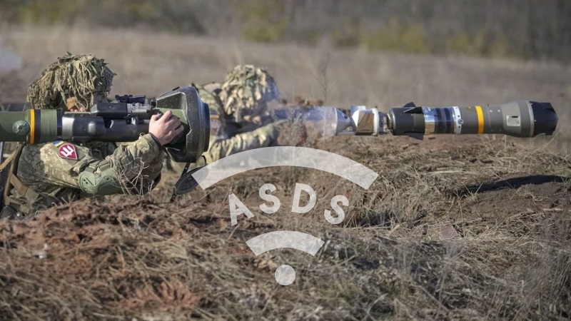 Ukranian NLAW  firing