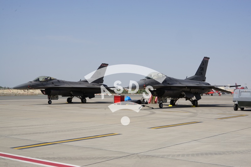 U.S. F-16C in Bahrain 