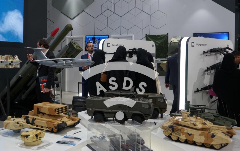 Russian stand at IDEX-NAVDEX 2023