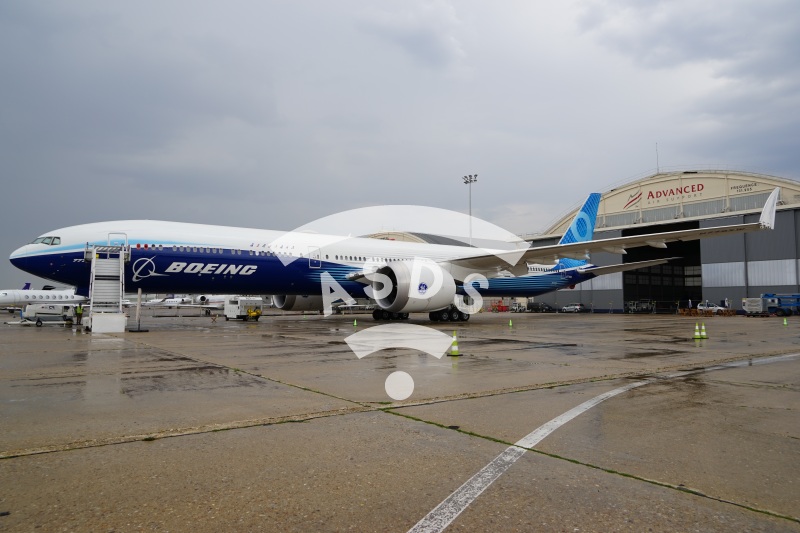 Boeing 777X at Paris Air Show 2023
