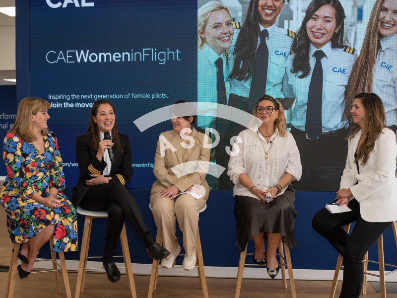 CAE Women in flight at PAS 2023