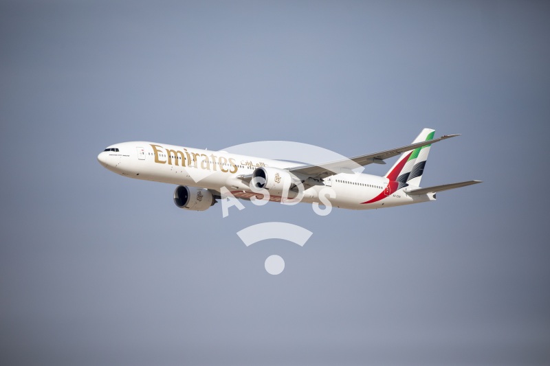 Emirates 777-300ER at Dubai Airshow 2023